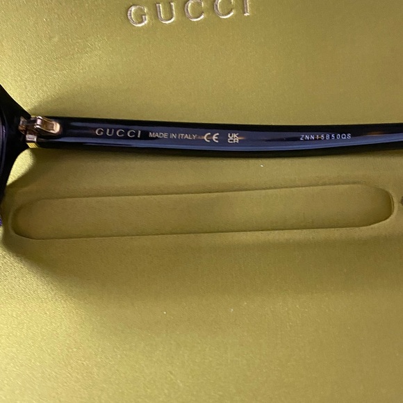 New Gucci Sunglasses GG0461SA-002 Women's Sunglasses Brown Havana Tortoise - Picture 5 of 7